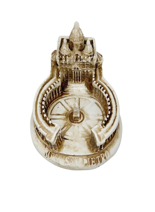 Odebyata St. Peter's Basilica Church Statue Model, Ancient Roman Architecture Figurines Table Decor Ornament,Italian Rome Travel Souvenirs Figurines for Roman Clultures Lovers Home Decor (St Peter) - Image 3